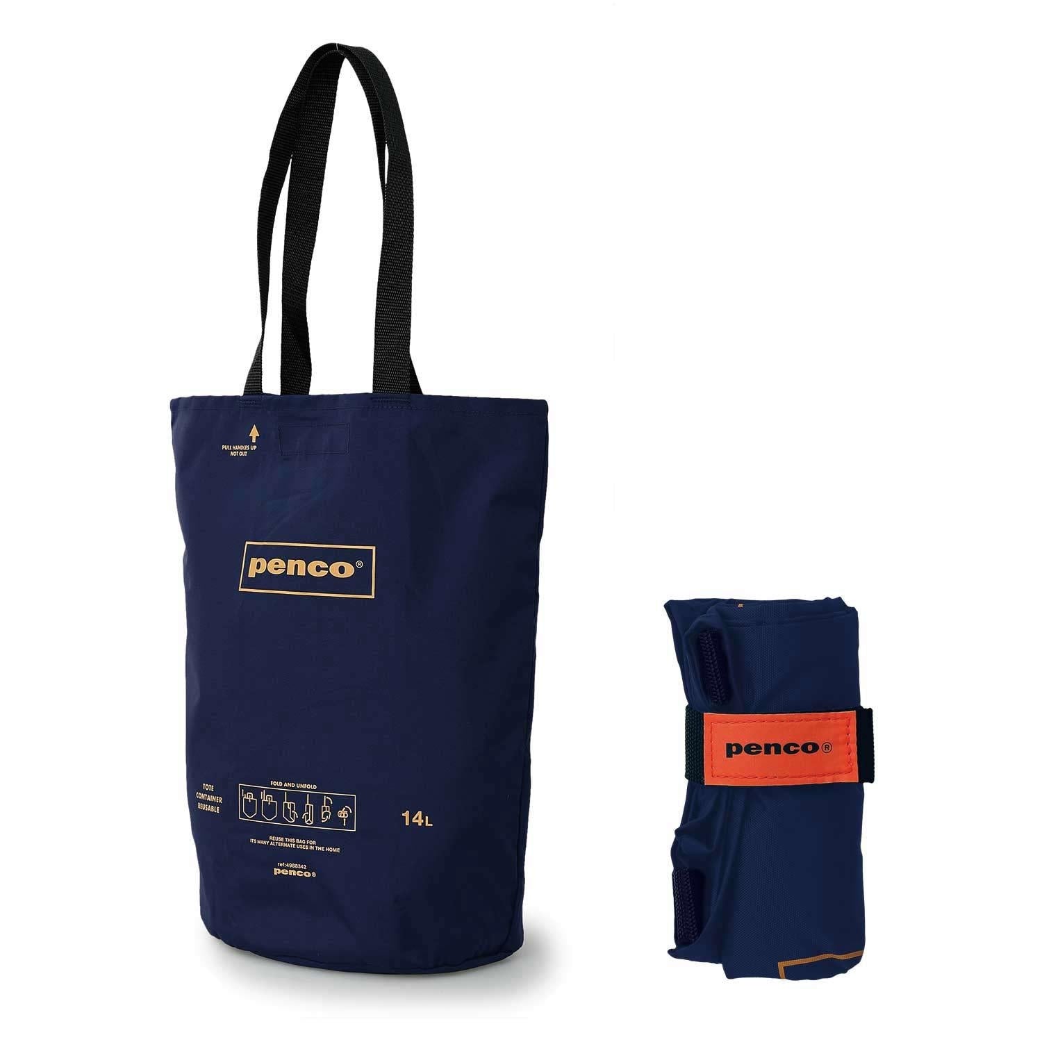 dubblefilm-penco-tote-einkaufstasche-nylon-schwarz image 6