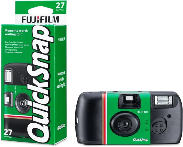 fujifilm-quicksnap-flash-400-einwegkamera-27-bilder-blitz image 1