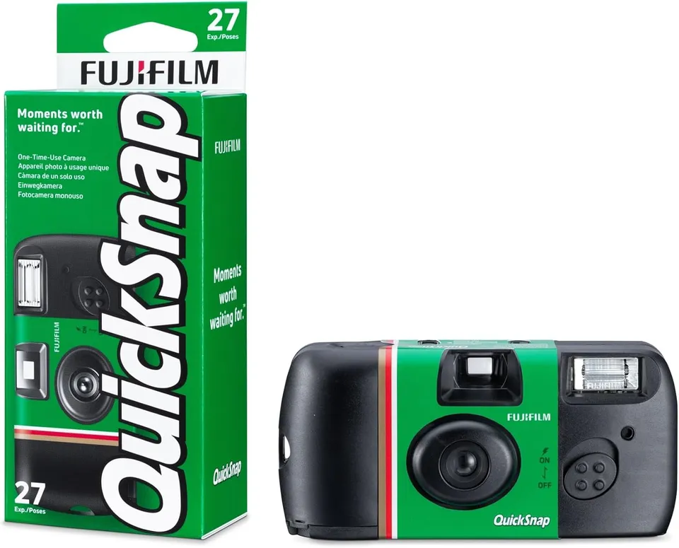 fujifilm-quicksnap-flash-400-einwegkamera-27-bilder-blitz image 1
