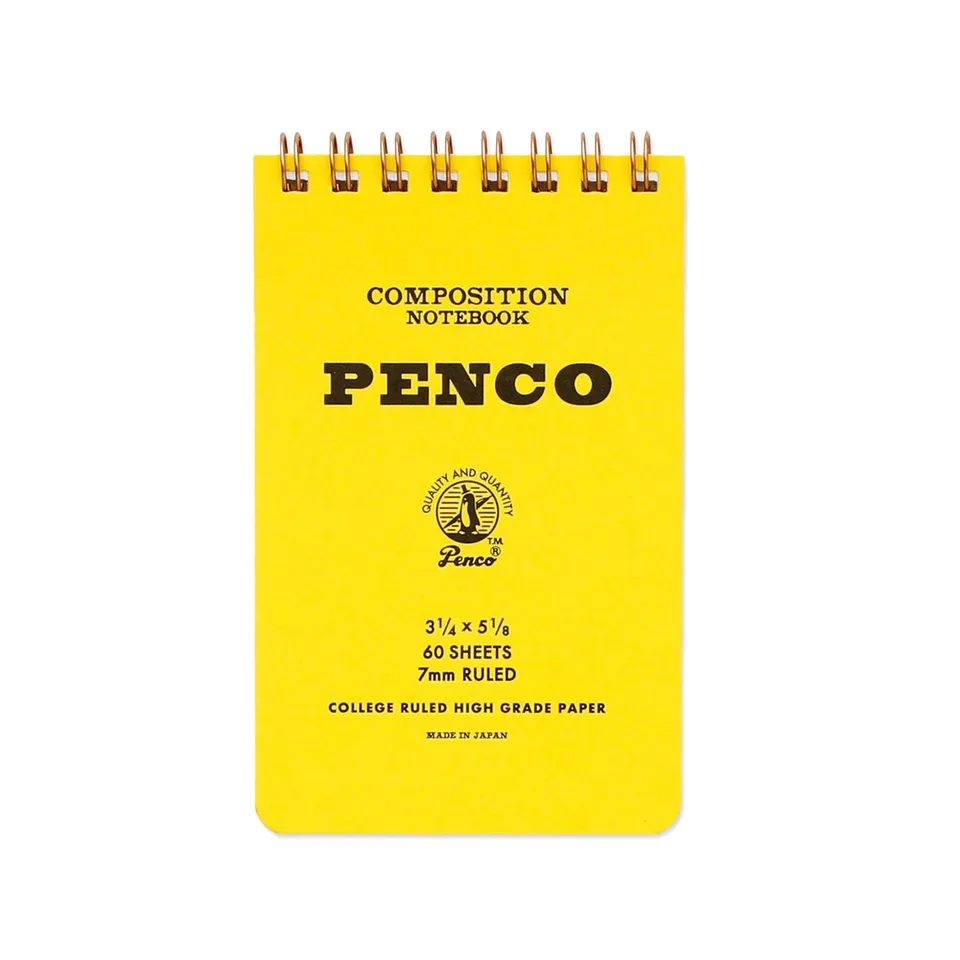 penco-spiral-notizbuch-s-liniert-7mm-gelb image 1