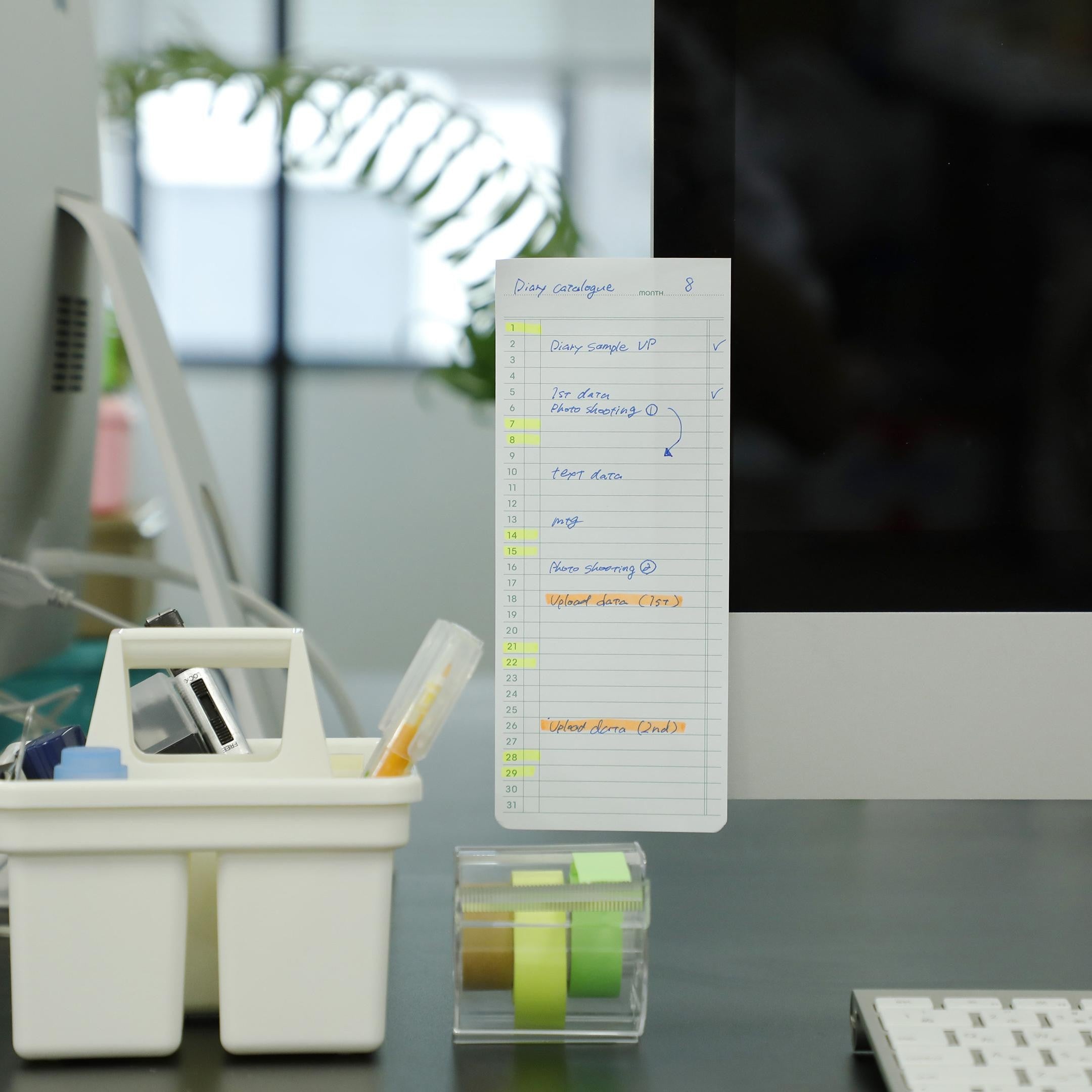 penco-sticky-memo-pad-weekly-haftnotizen-rosa image 7