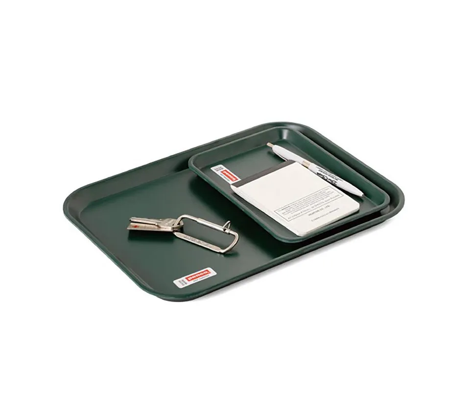 penco-melamin-tablett-mittel-serviertablett-gelblich-matt image 1