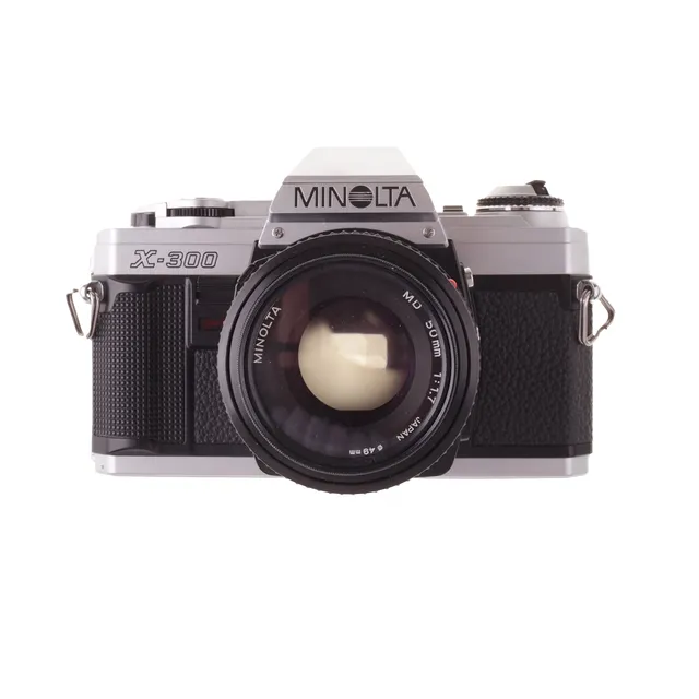 minolta-x-300-analogkamera-35mm-mit-50mm-1-7-objektiv image 1