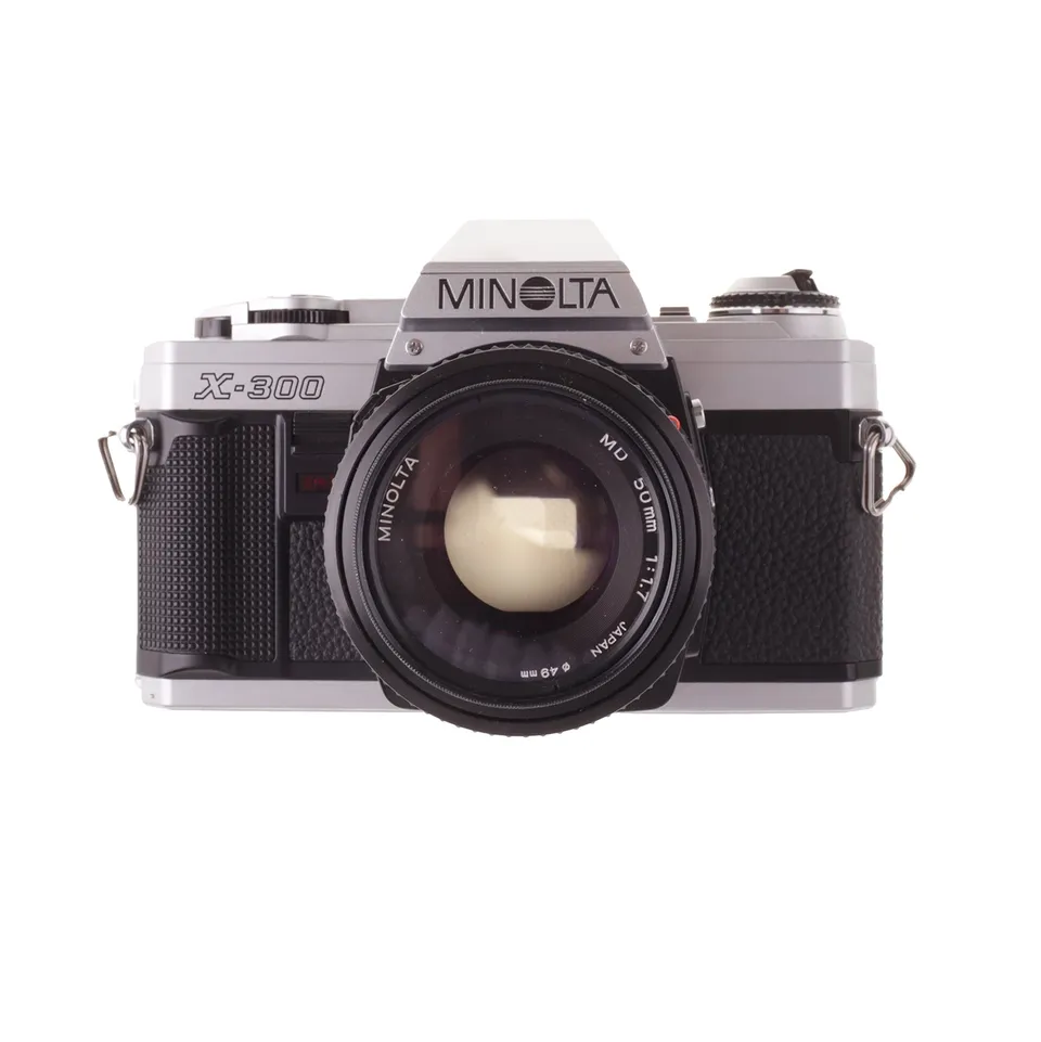 minolta-x-300-analogkamera-35mm-mit-50mm-1-7-objektiv image 1