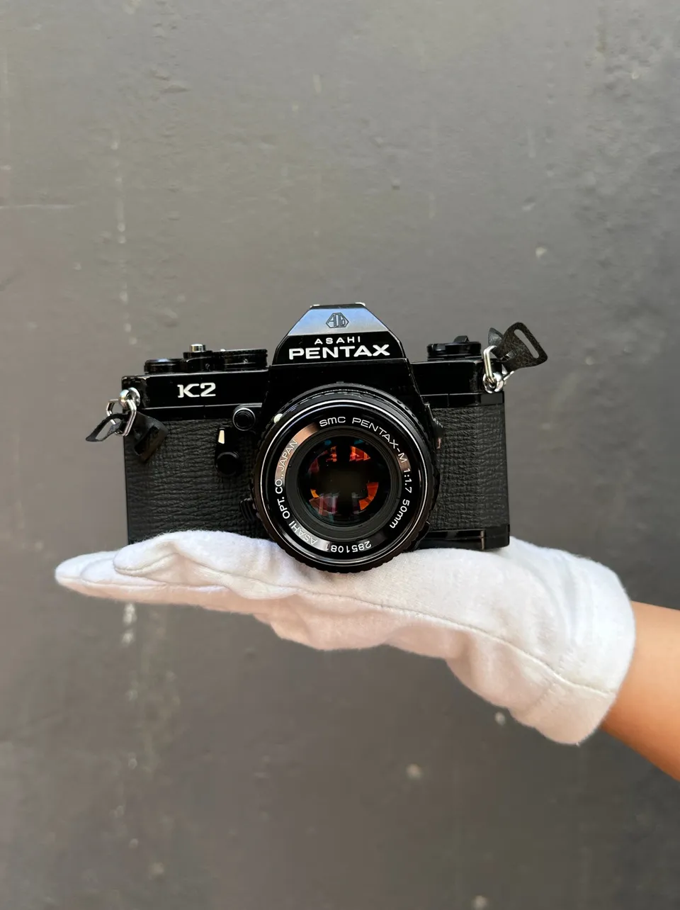 pentax-k2-slr-analogkamera-35mm-mit-50mm-f1-7-kit-zeitautomatik image 1