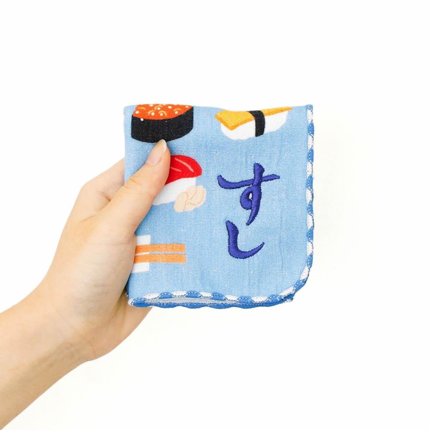 mini-handtuch-baumwolle-20x20-cm-sushi-motiv image 6