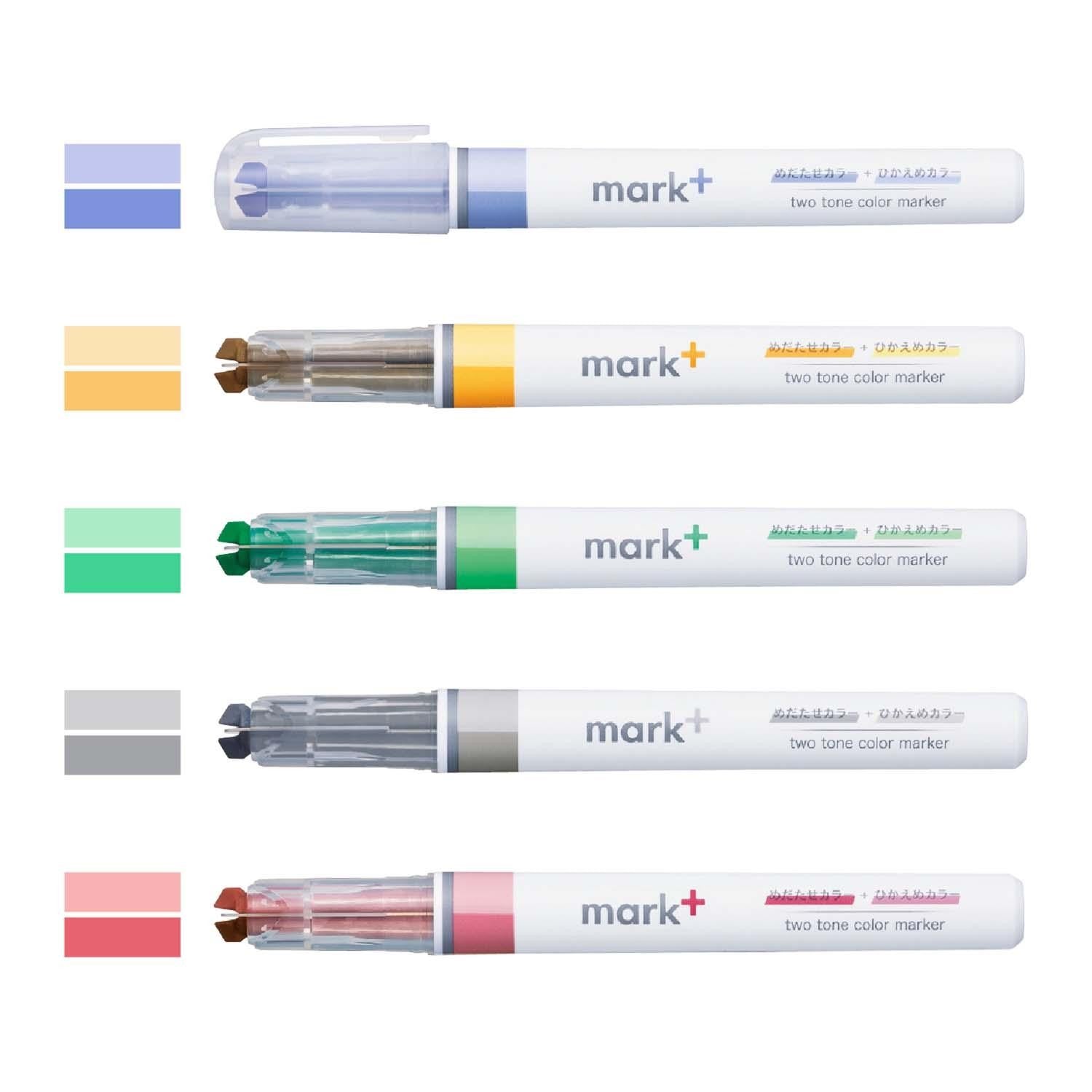 mark-2-tone-textmarker-5er-set-pastell-wasserbasiert image 6
