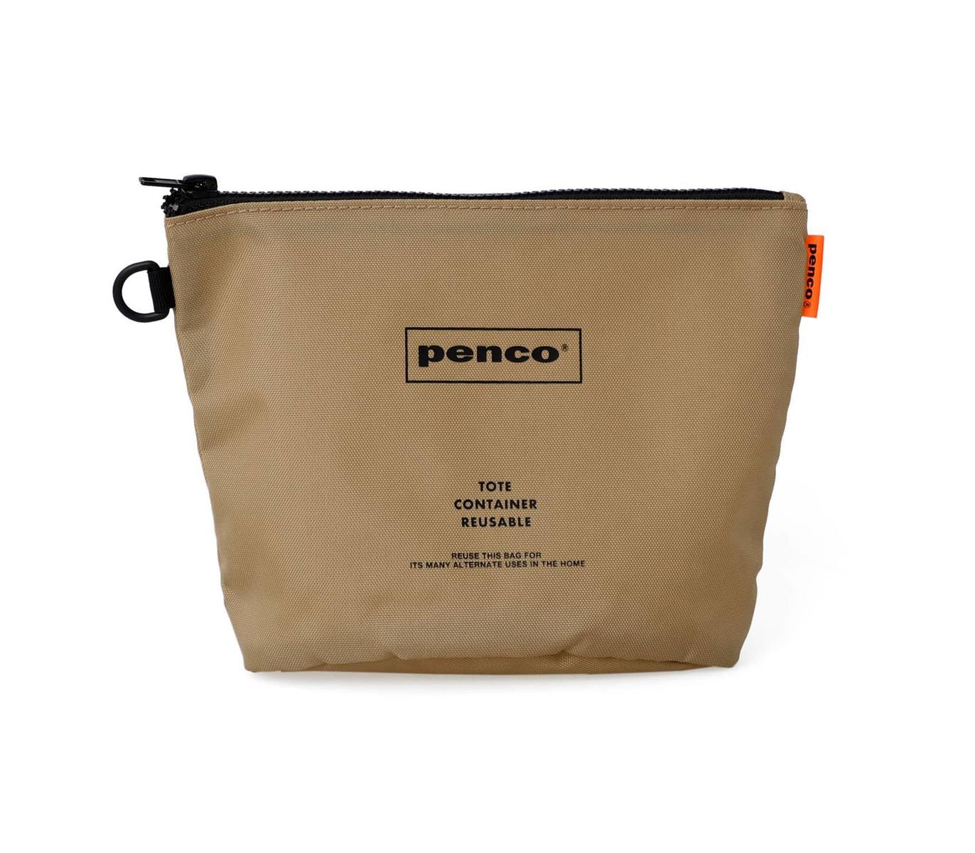 penco-bucket-stifteetui-nylon-orange-standfest image 3
