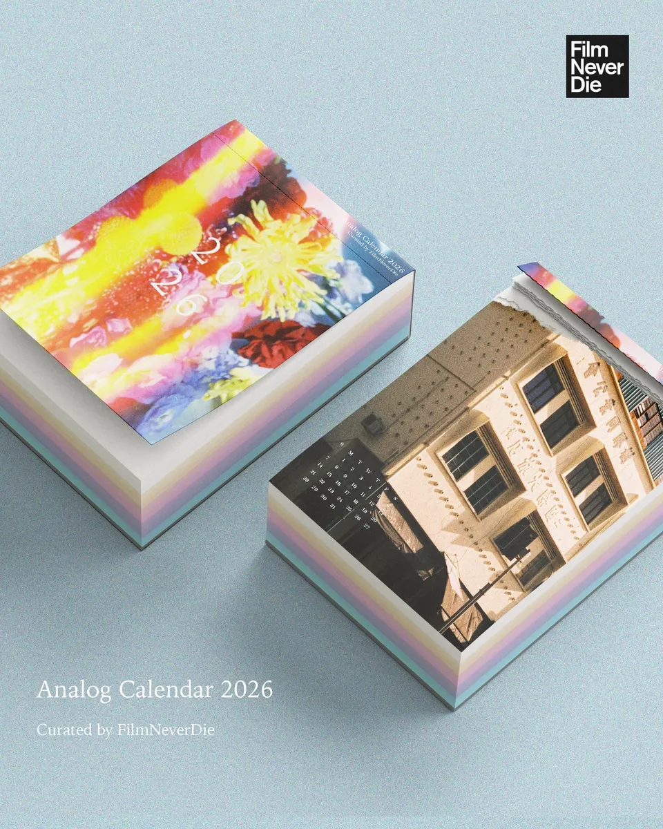 filmneverdie-analog-kalender-2026-10x12cm-wandkalender image 1