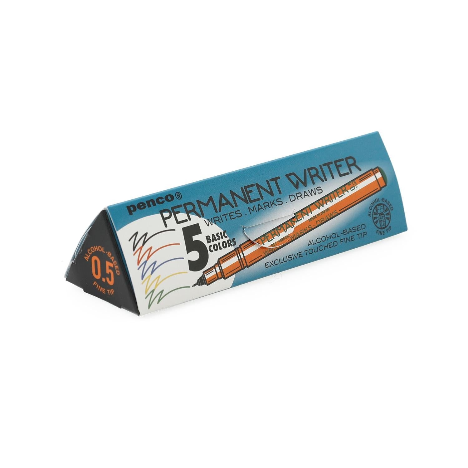 permanent-writer-stifte-set-5-farben-0-5-mm-l image 1