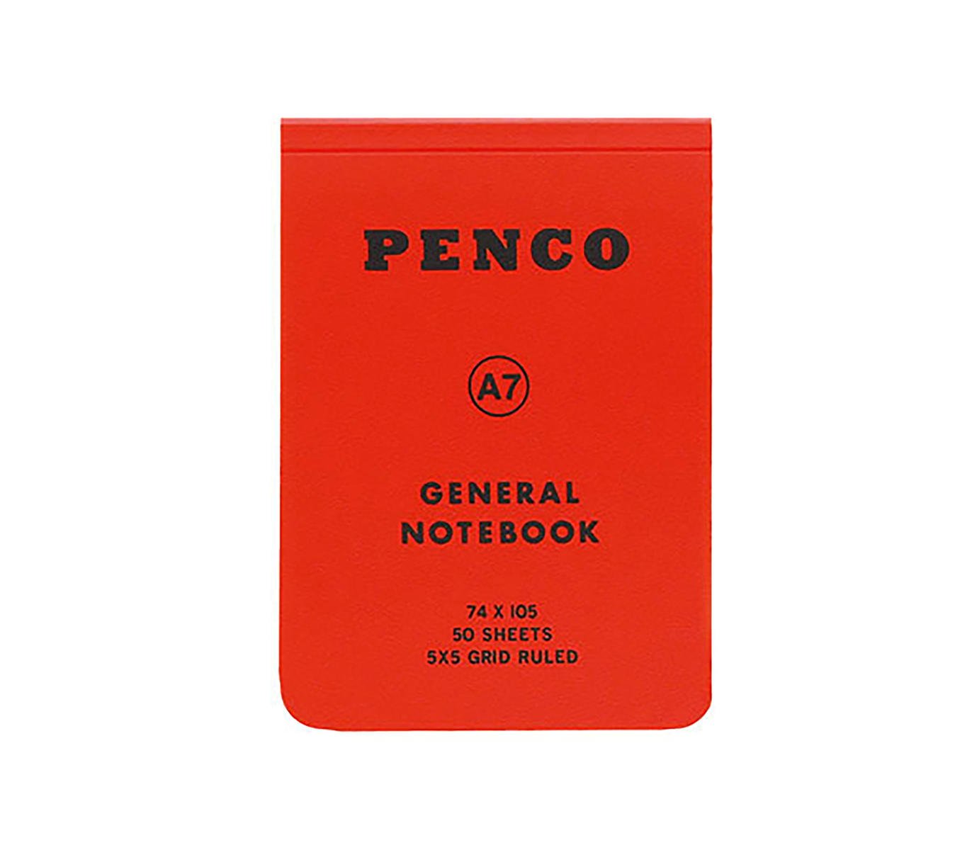 penco-soft-pp-notebook-a7-notizbuch-kariert-schwarz image 1