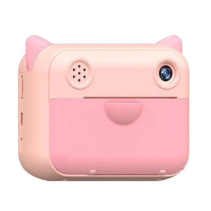 kinder-thermodruck-kamera-tier-rosa-sofortkamera-mit-spielen image 2