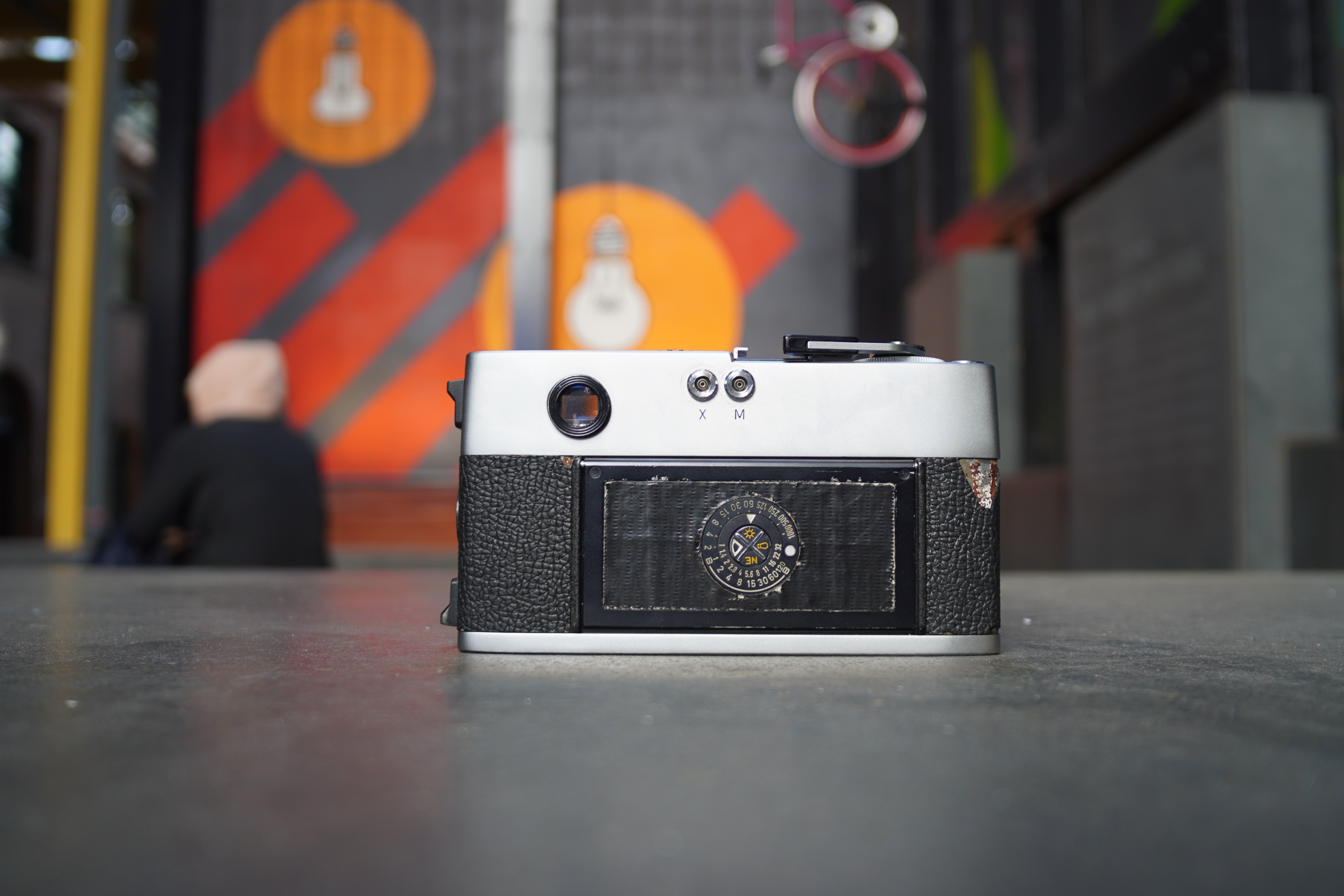 leica-m5-messsucherkamera-mit-voigtl-nder-nokton-40mm-f-1-4-ttl image 2
