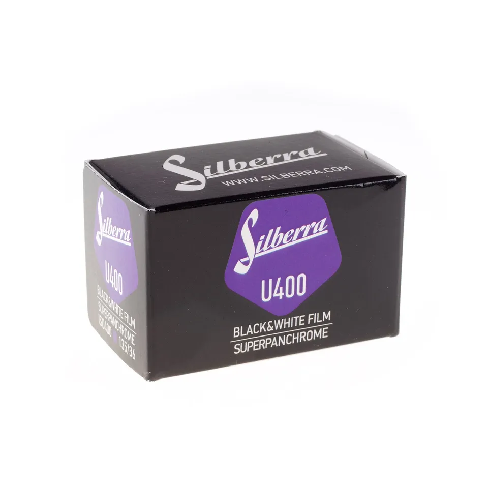 silberra-u400-schwarzwei-film-36er-kleinbildfilm-iso-400-kontrast image 1