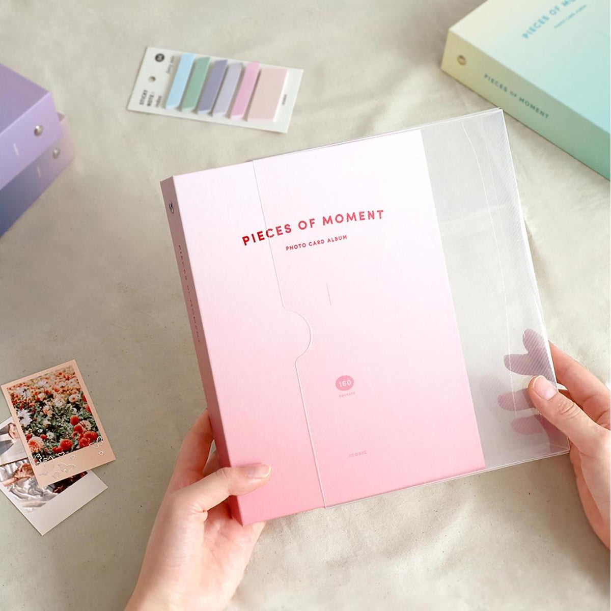 dubblefilm-pieces-of-moment-instax-mini-album-rosa-160-bilder image 2