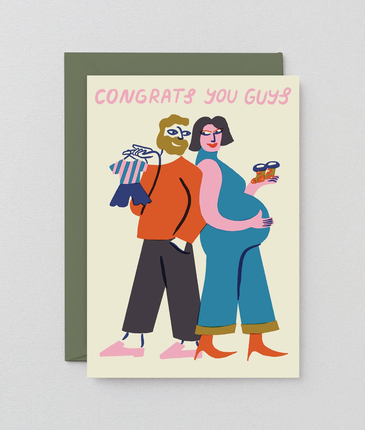 dubblefilm-congrats-you-guys-gl-ckwunschkarte-baby image 2