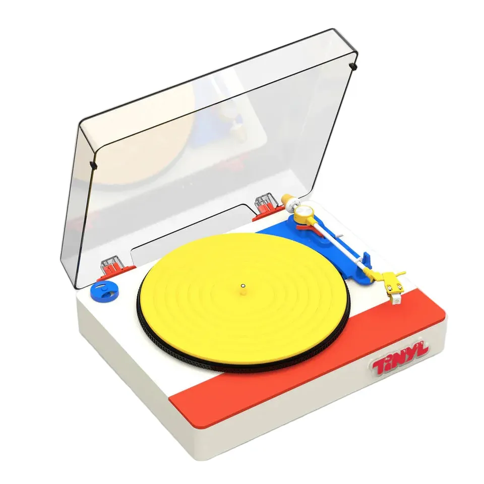 tinyl-play-pro-plattenspieler-bluetooth-lautsprecher-rot image 1
