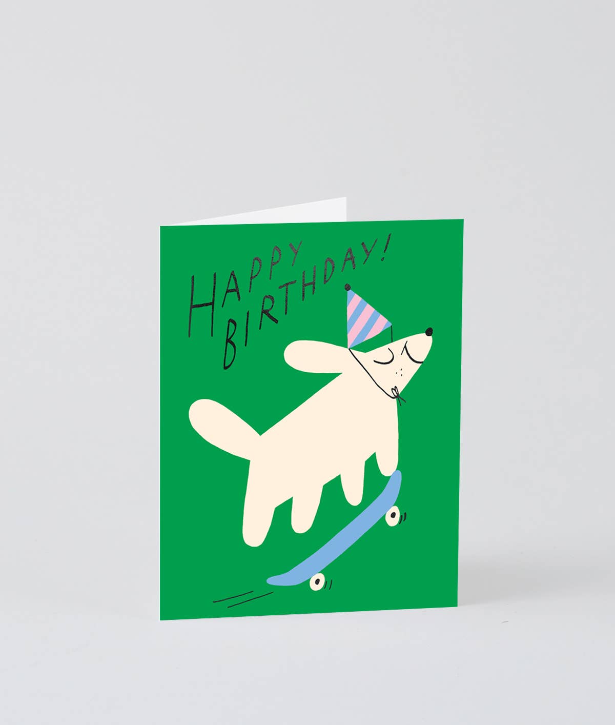 dubblefilm-happy-birthday-skateboard-kinderkarte-mit-folie image 2