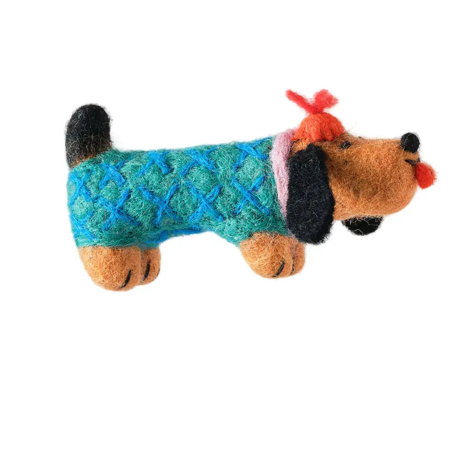 wrap-wiener-dackel-filzanh-nger-weihnachtsdeko-handmade image 1