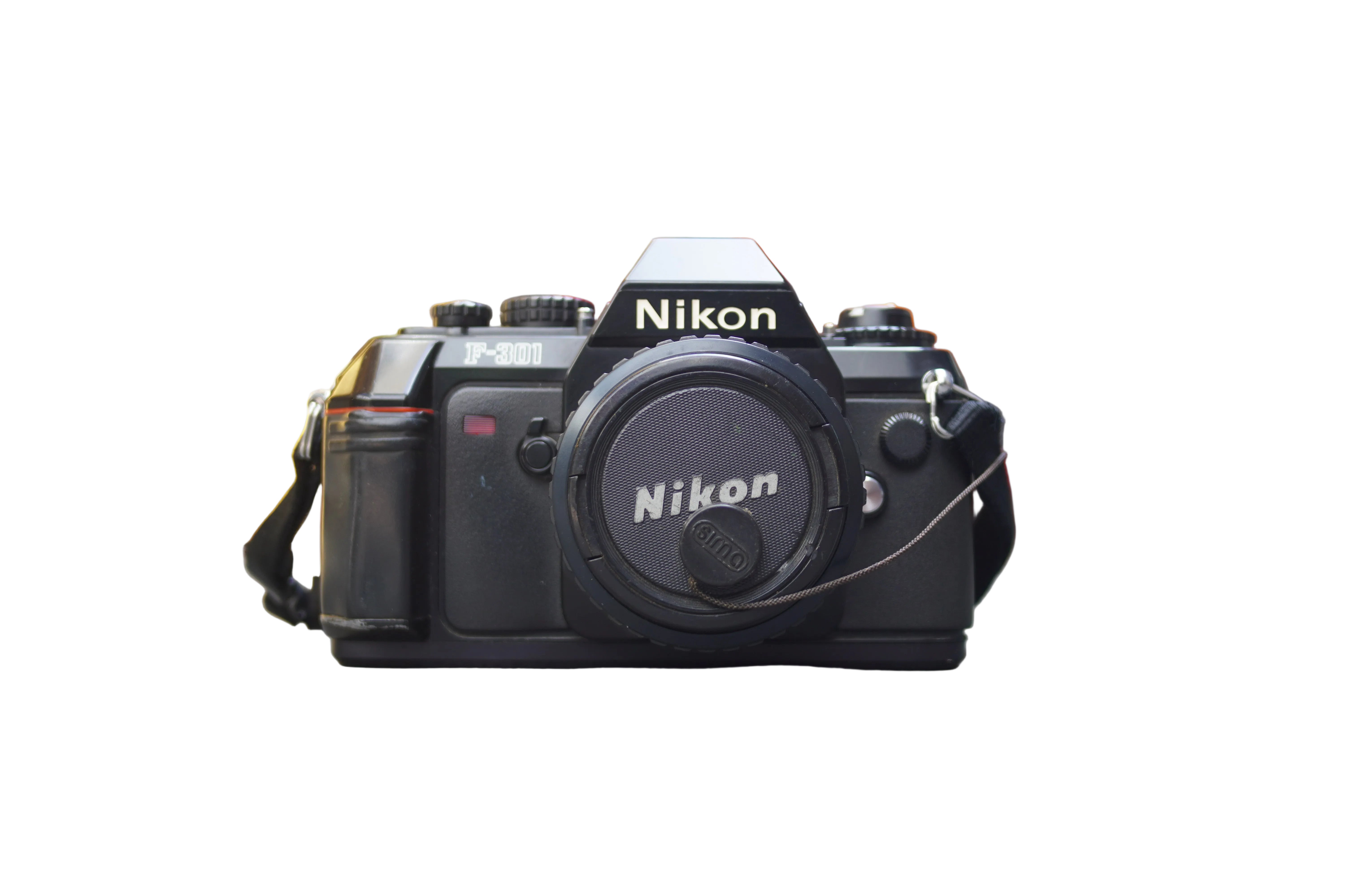 nikon-f-301-slr-kamera-kit-series-e-50mm-f-1-8-analog image 1