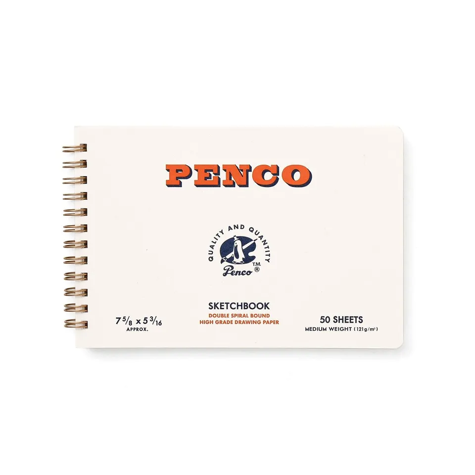 penco-sketchbook-medium-skizzenbuch-b6-ringbindung-50-blatt image 1
