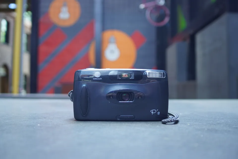 minolta-p-s-analog-kompaktkamera-35mm-point-and-shoot image 1